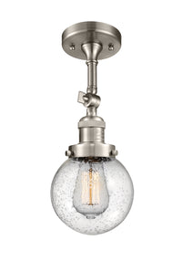 Franklin Semi-Flush Mount Brushed Satin Nickel