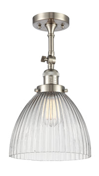Franklin Semi-Flush Mount Brushed Nickel