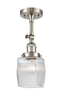 Franklin Semi-Flush Mount Brushed Satin Nickel