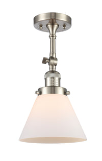 Franklin Semi-Flush Mount Brushed Satin Nickel