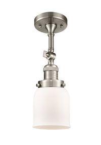 Franklin Semi-Flush Mount Brushed Satin Nickel