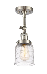 Franklin Semi-Flush Mount Brushed Satin Nickel