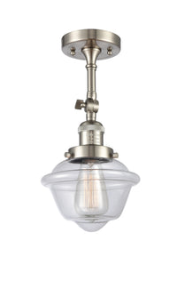 Franklin Semi-Flush Mount Brushed Nickel