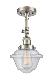Franklin Semi-Flush Mount Brushed Nickel