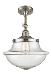 Franklin Semi-Flush Mount Brushed Nickel