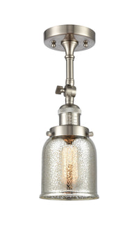 Franklin Semi-Flush Mount Satin Nickel
