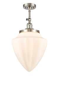 Franklin Semi-Flush Mount Brushed Nickel