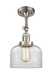 Franklin Semi-Flush Mount Brushed Satin Nickel