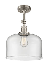 Franklin Semi-Flush Mount Brushed Nickel