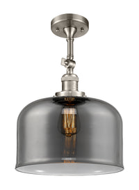 Franklin Semi-Flush Mount Brushed Nickel