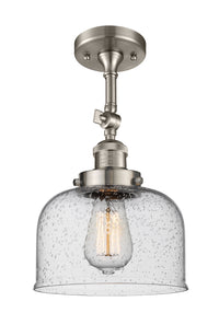Franklin Semi-Flush Mount Brushed Satin Nickel