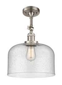 Franklin Semi-Flush Mount Brushed Nickel