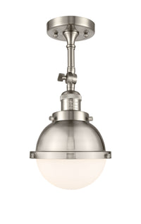 Franklin Semi-Flush Mount Brushed Satin Nickel