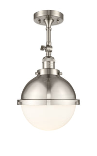 Franklin Semi-Flush Mount Brushed Satin Nickel