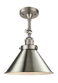 Franklin Semi-Flush Mount Brushed Satin Nickel