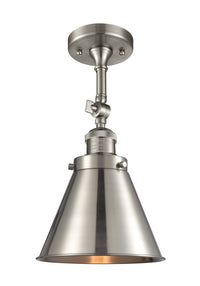Franklin Semi-Flush Mount Brass Nickel