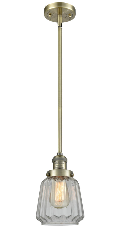 Franklin Restoration Antique Brass Mini Pendant