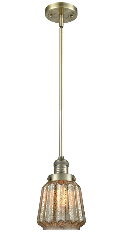 Franklin Restoration Mini Pendant Antique Brass
