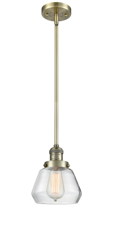 Franklin Restoration Mini Pendant Antique Brass