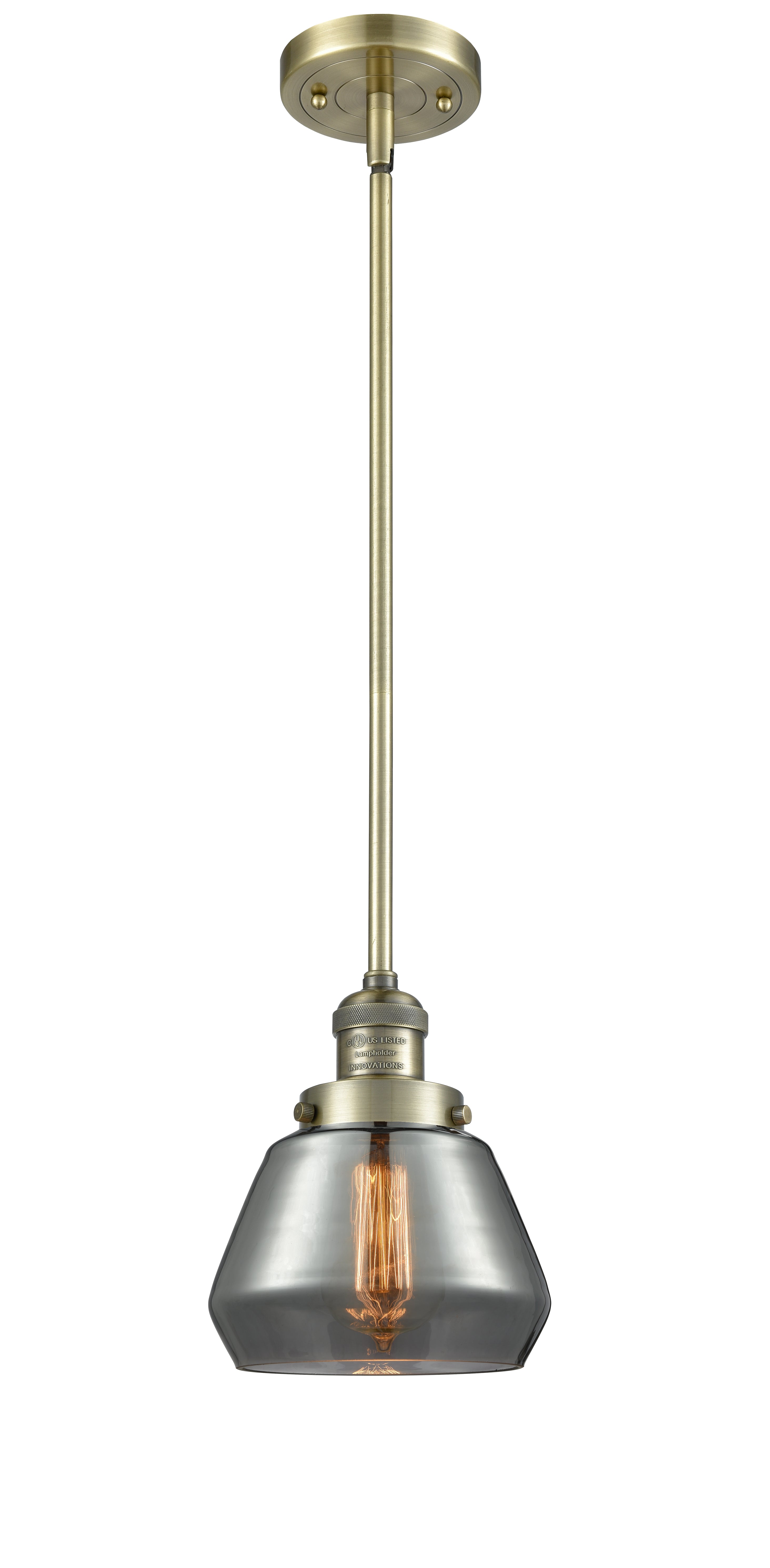 Franklin Restoration Mini Pendant Brass