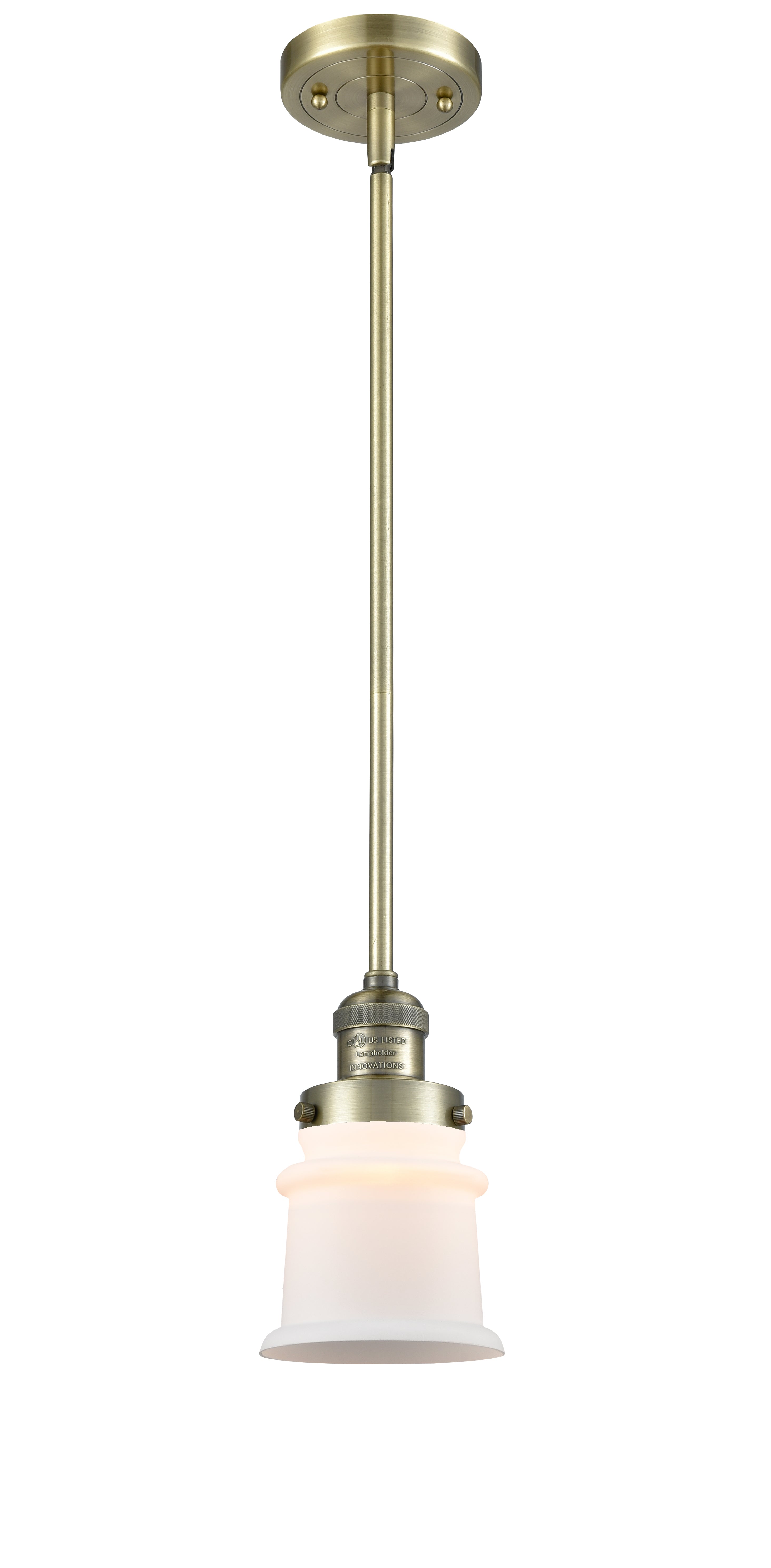 Franklin Restoration Mini Pendant Brass