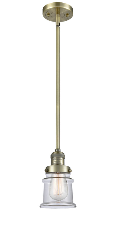 Franklin Restoration Mini Pendant Brass