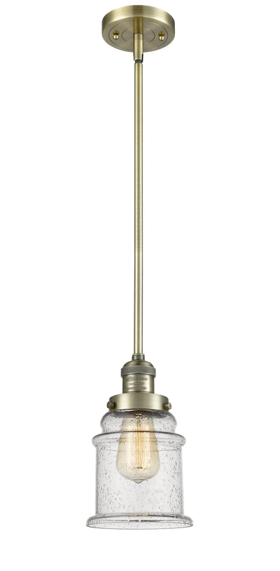 Franklin Restoration Antique Brass Steel 6W