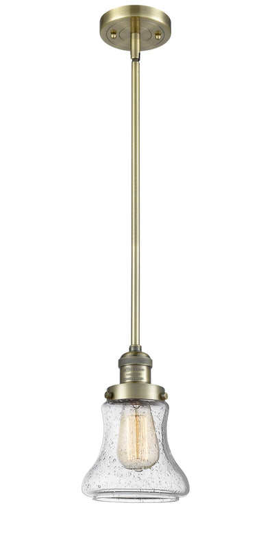 Franklin Restoration Mini Pendant Antique Brass