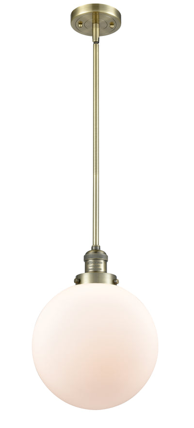 Franklin Restoration Mini Pendant Antique Brass