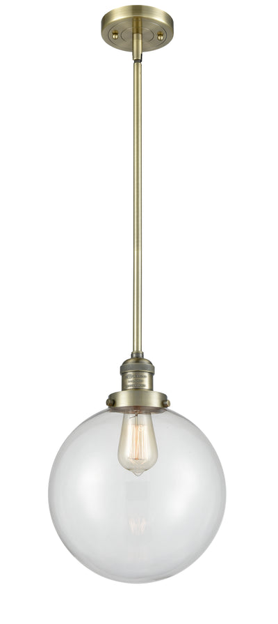 Franklin Restoration Mini Pendant Antique Brass