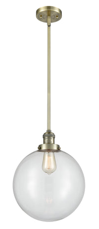 Franklin Restoration Mini Pendant Cast Brass