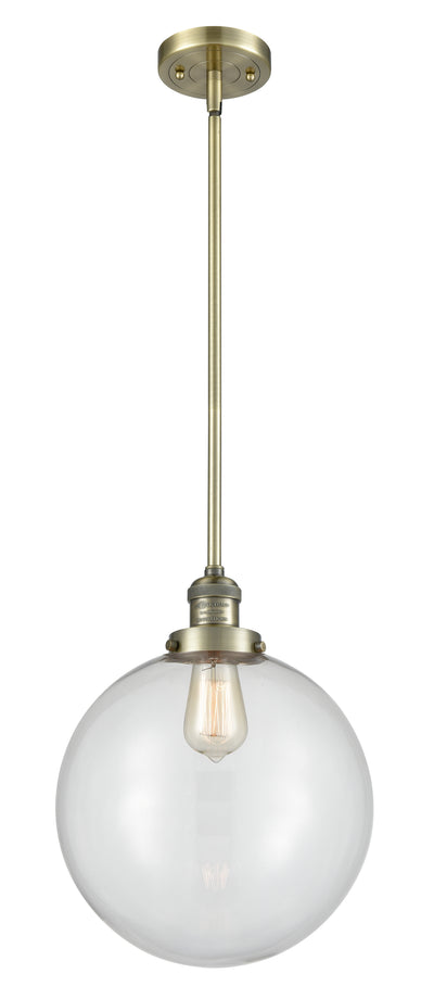 Franklin Restoration Mini Pendant Cast Brass