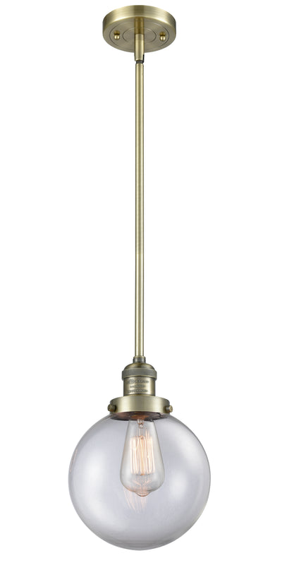 Franklin Restoration Mini Pendant Antique Brass