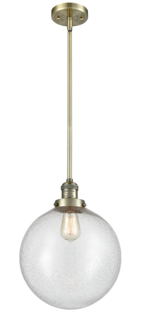 Franklin Restoration Mini Pendant Brass Finish