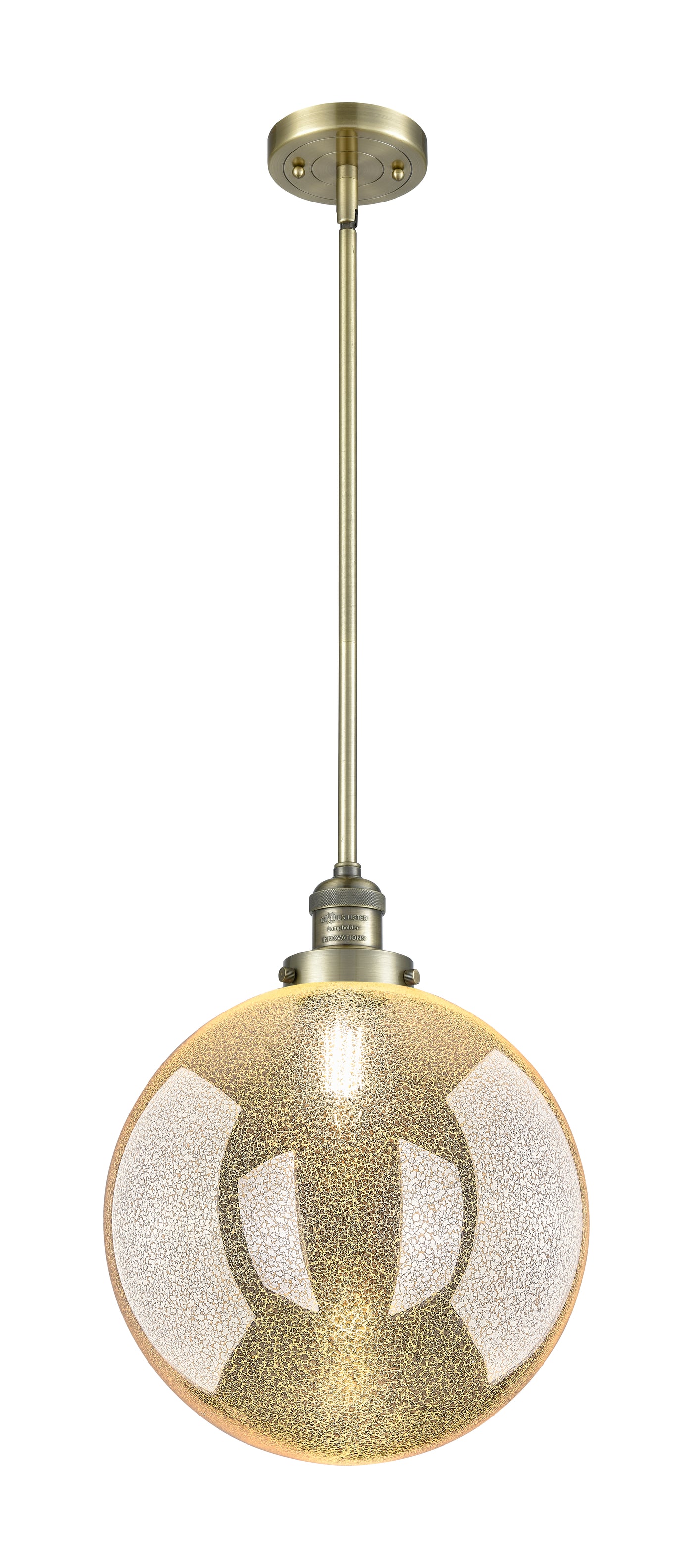 Franklin Restoration Mini Pendant Cast Brass