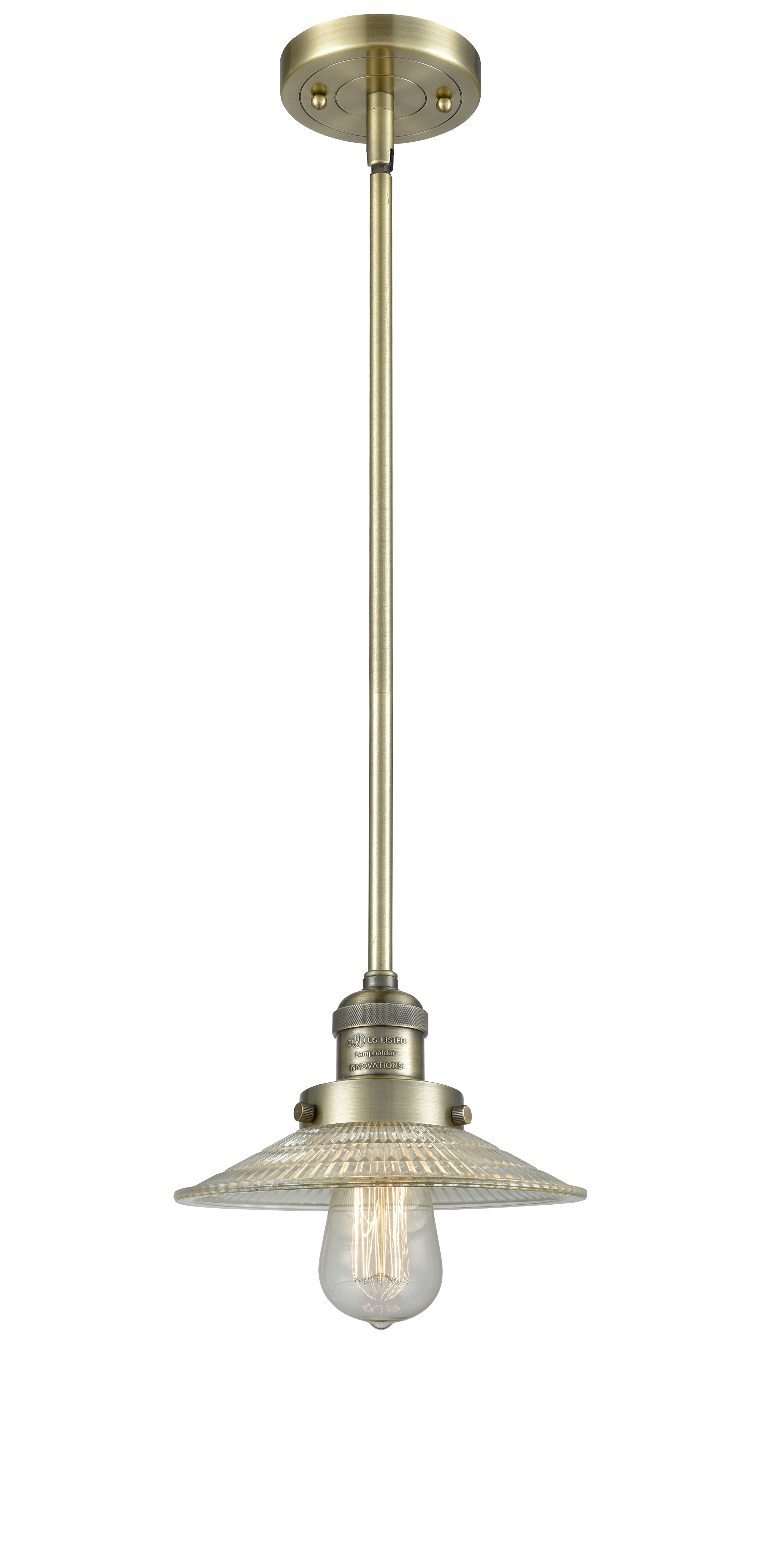 Franklin Restoration Mini Pendant Brass Steel