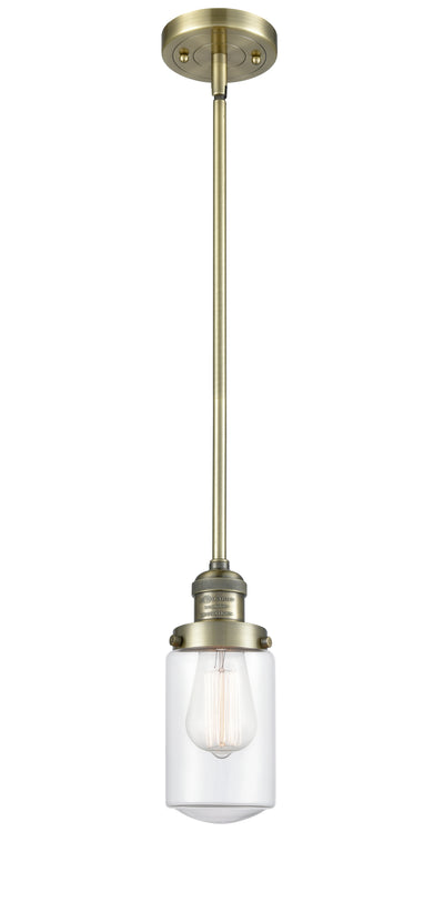 Franklin Restoration Mini Pendant Antique Brass