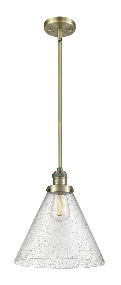 Franklin Restoration Mini Pendant Antique Brass