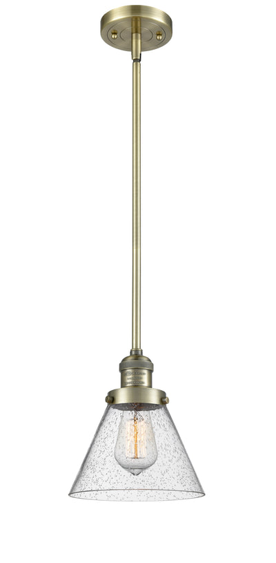 Franklin Restoration Mini Pendant Antique Brass