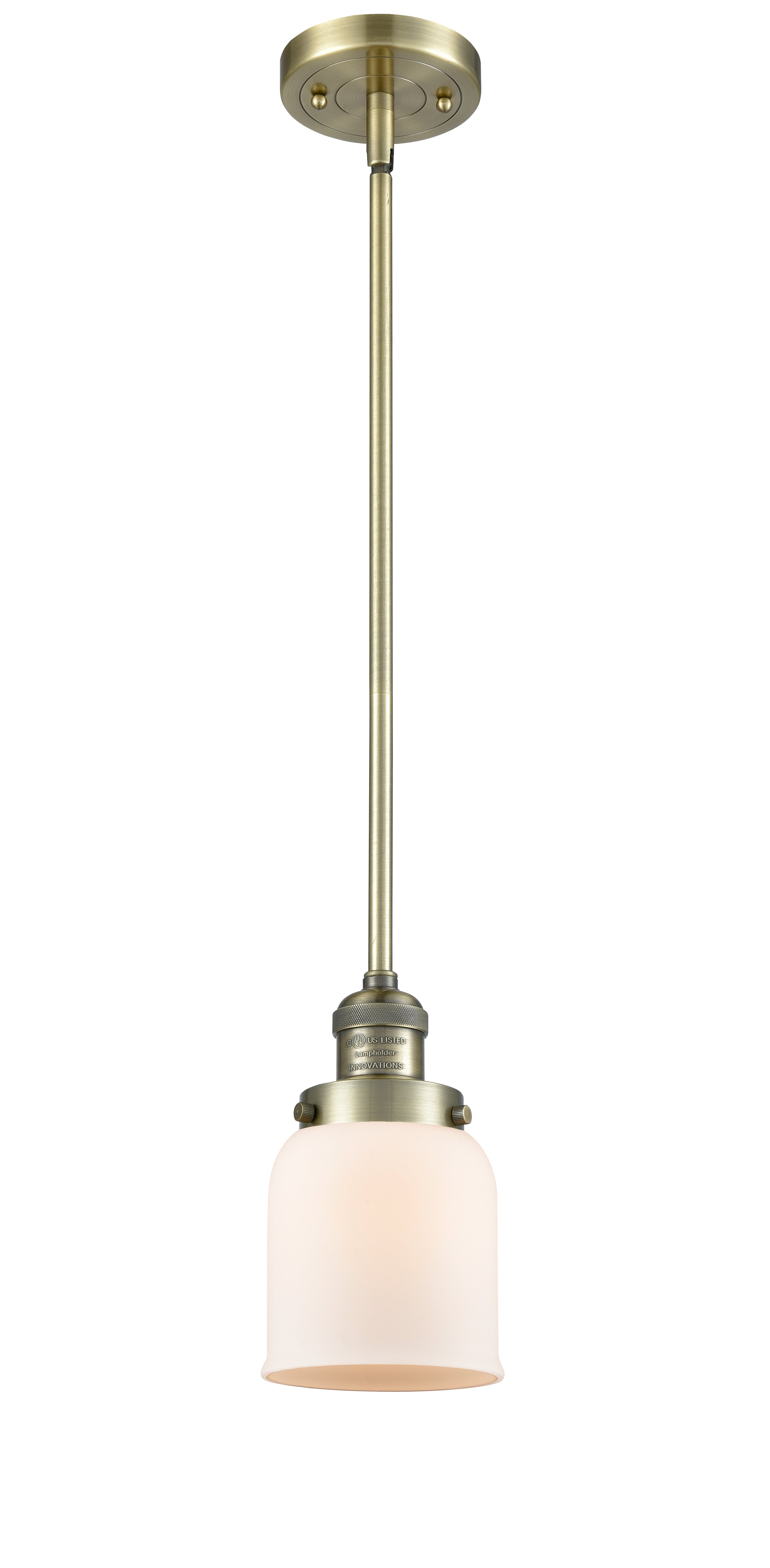 Franklin Restoration Brass Mini Pendant