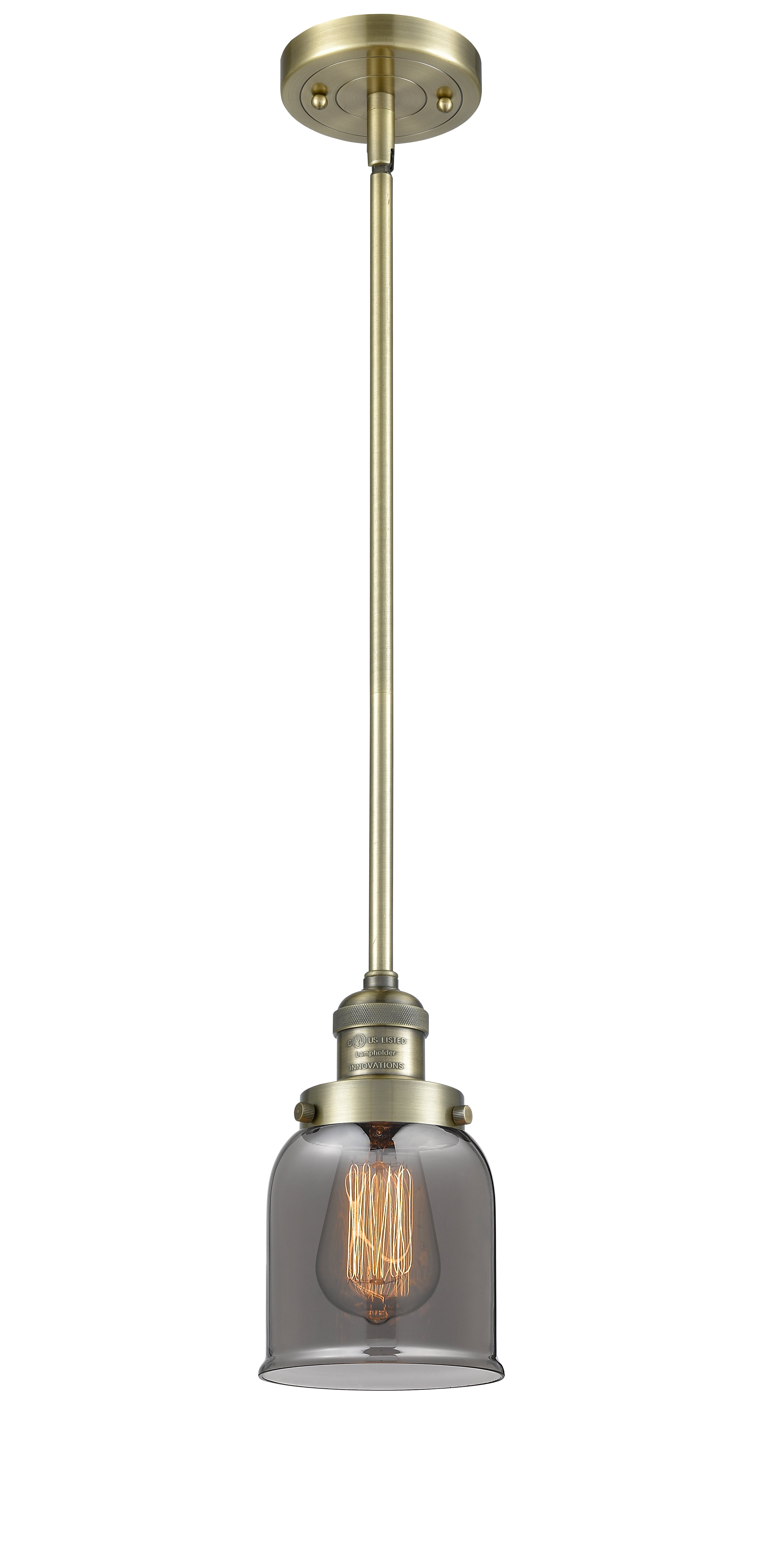 Franklin Restoration Mini Pendant Cast Brass