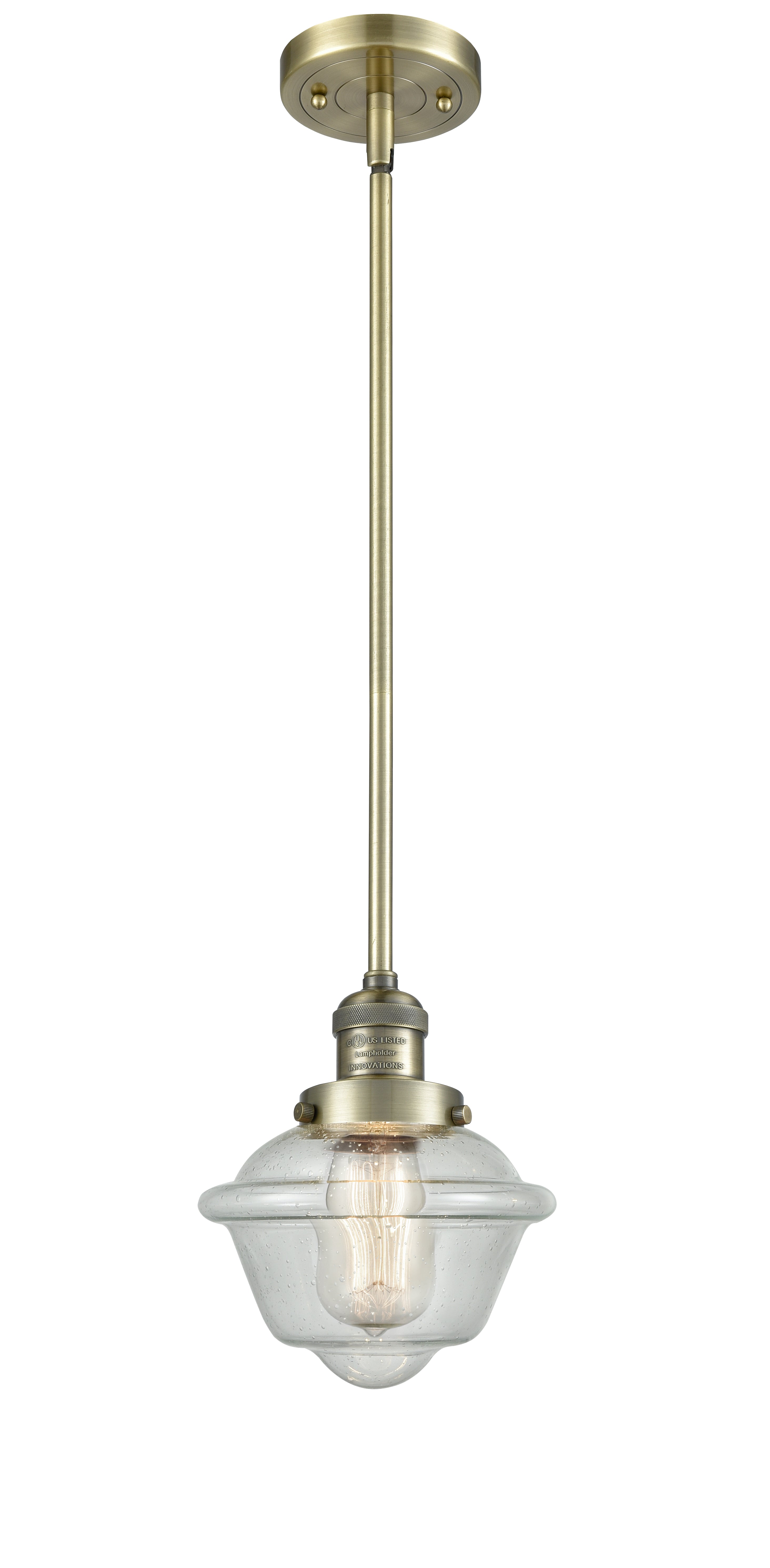Franklin Restoration Mini Pendant Brass