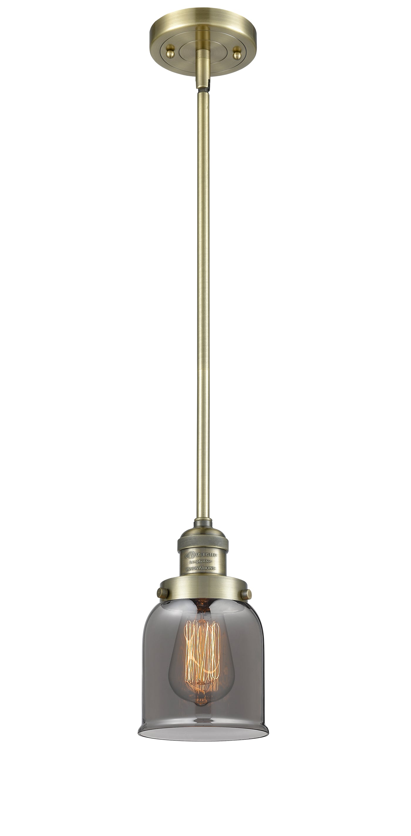 Franklin Restoration Brass Mini Pendant