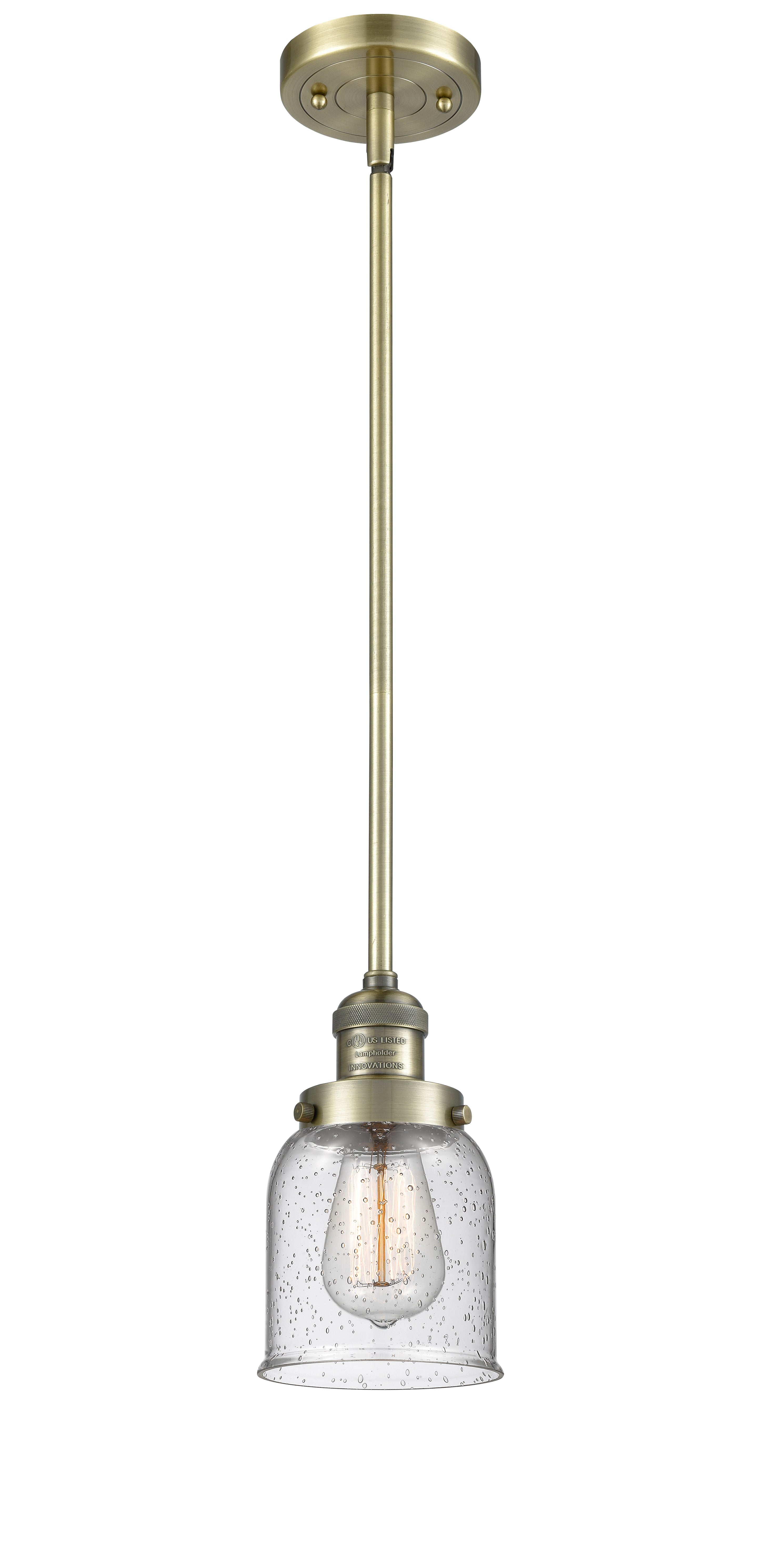 Franklin Restoration Mini Pendant Cast Brass
