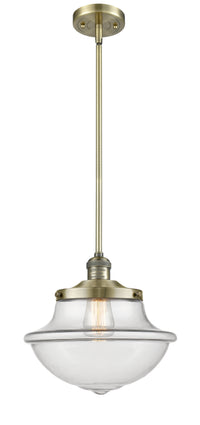 Franklin Restoration Mini Pendant Brass 11.5