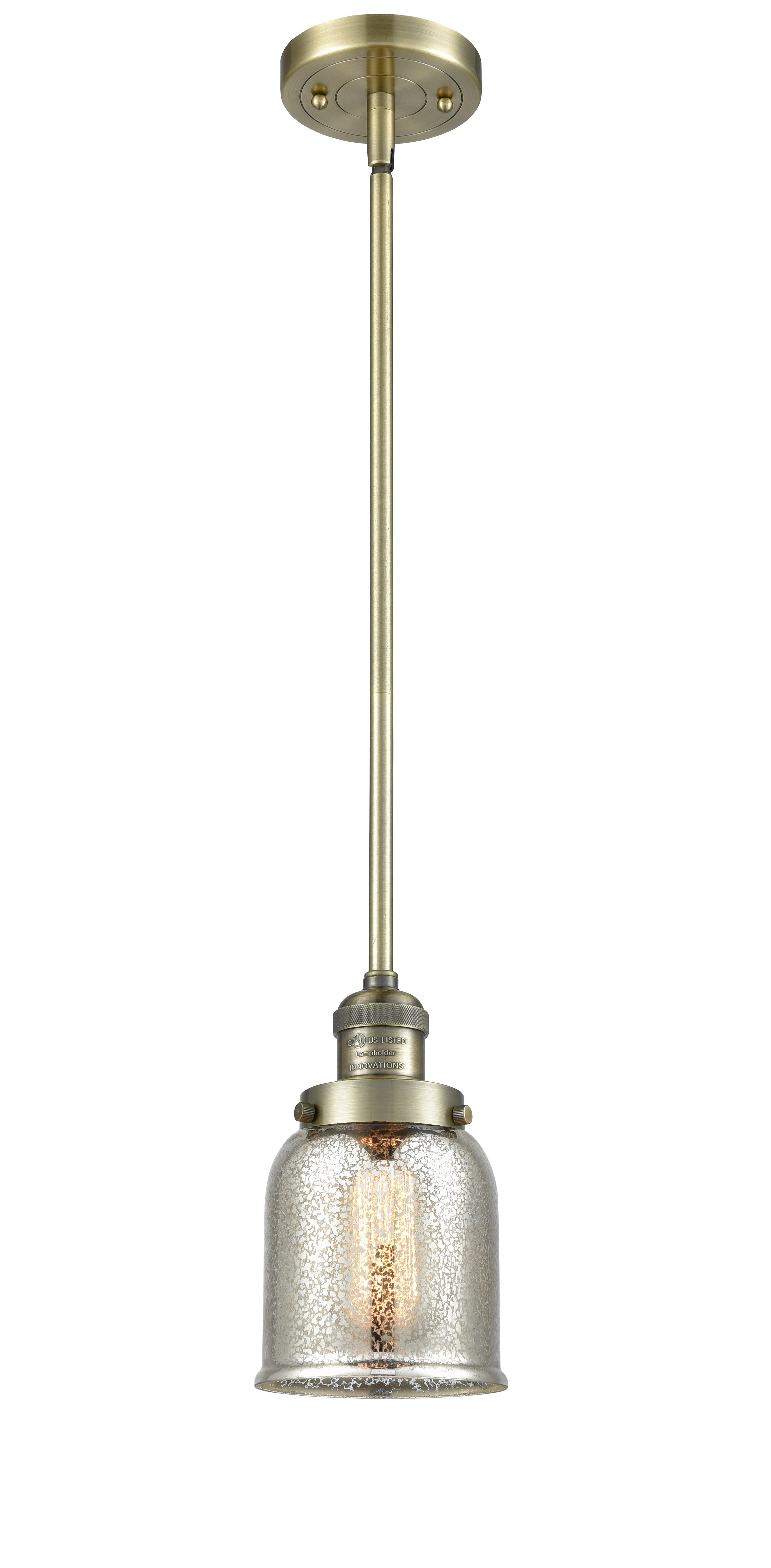 Franklin Restoration Mini Pendant Cast Brass