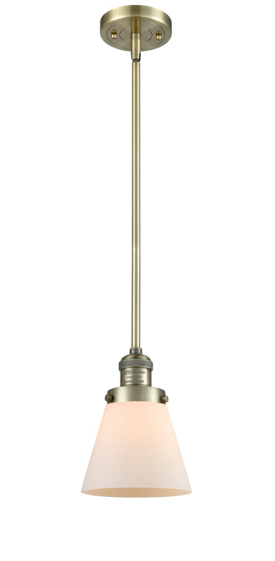 Franklin Restoration Mini Pendant Antique Brass