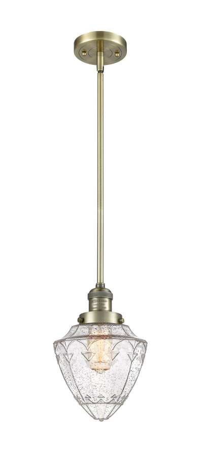 Franklin Restoration Mini Pendant Antique Brass