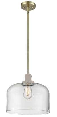 Franklin Restoration Mini Pendant Brass Finish