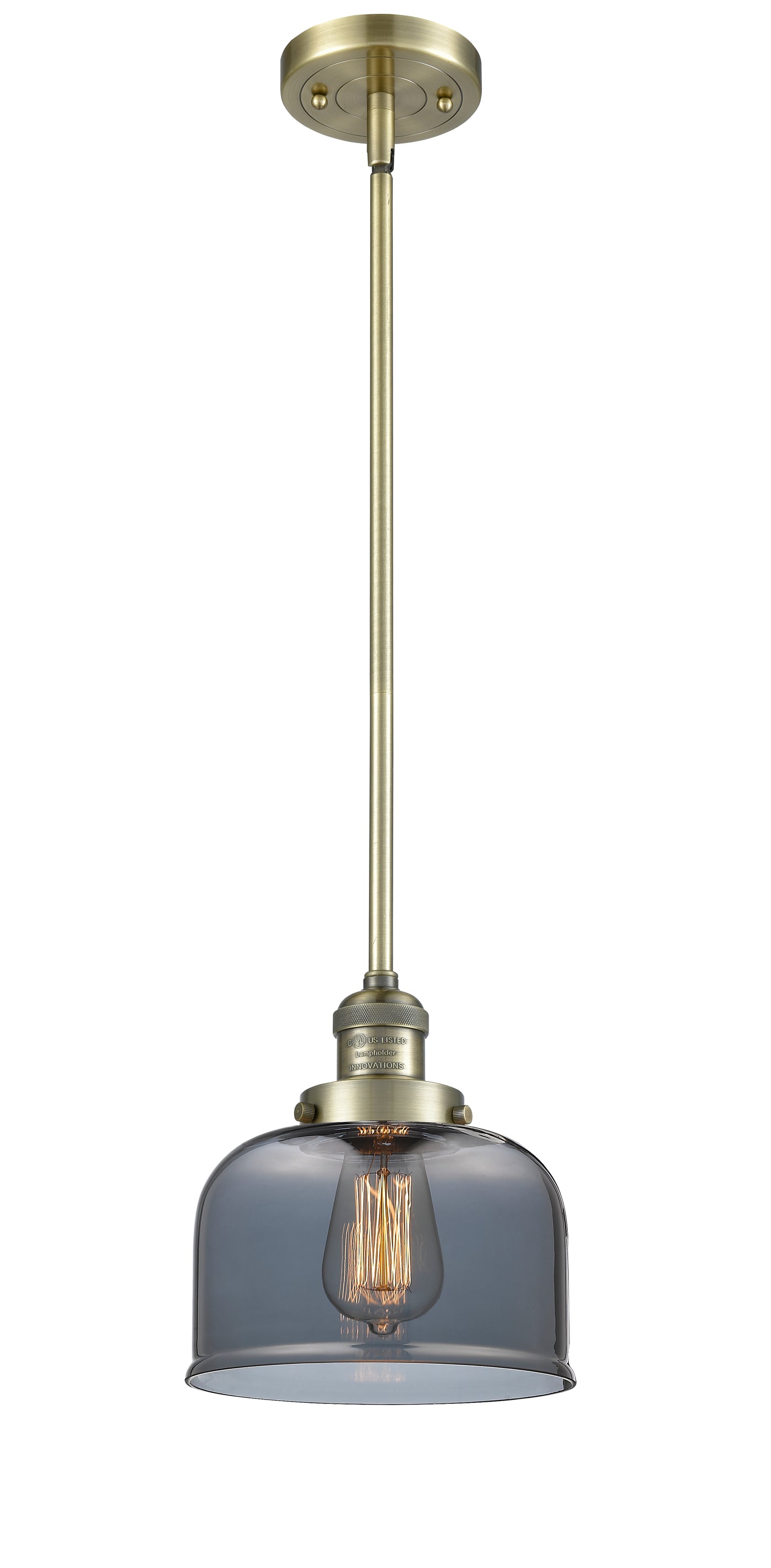 Franklin Restoration Mini Pendant Antique Brass